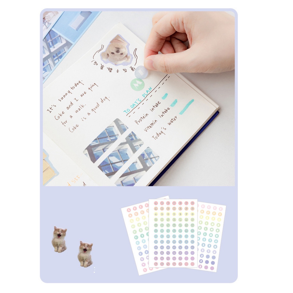 Sticker - Tập 20 Trang Tạp Chí Stickers ROSY POSY Siêu Đỉnh