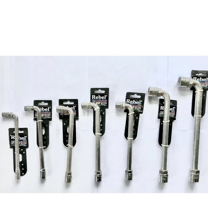 Cờ lê điếu 2 đầu REBEL (19mm, 17mm, 14mm, 13mm, 12mm, 10mm, 8mm)