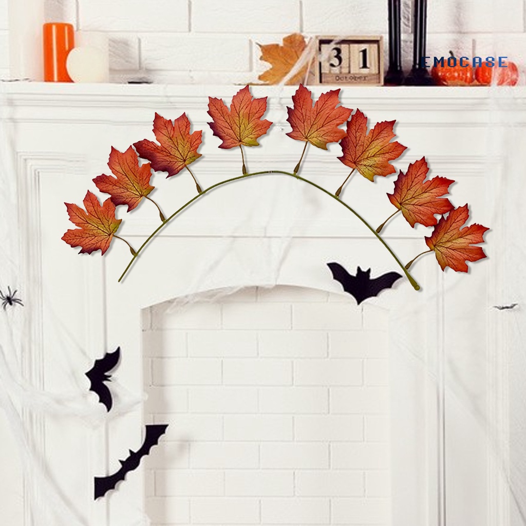 Lá Phong Nhân Tạo Dùng Trang Trí Nhà Cửa Dịp Halloween