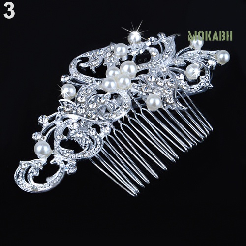 Trâm Cài Tóc Hình Hoa Đính Ngọc Trai Nhân Tạo Thời Trang