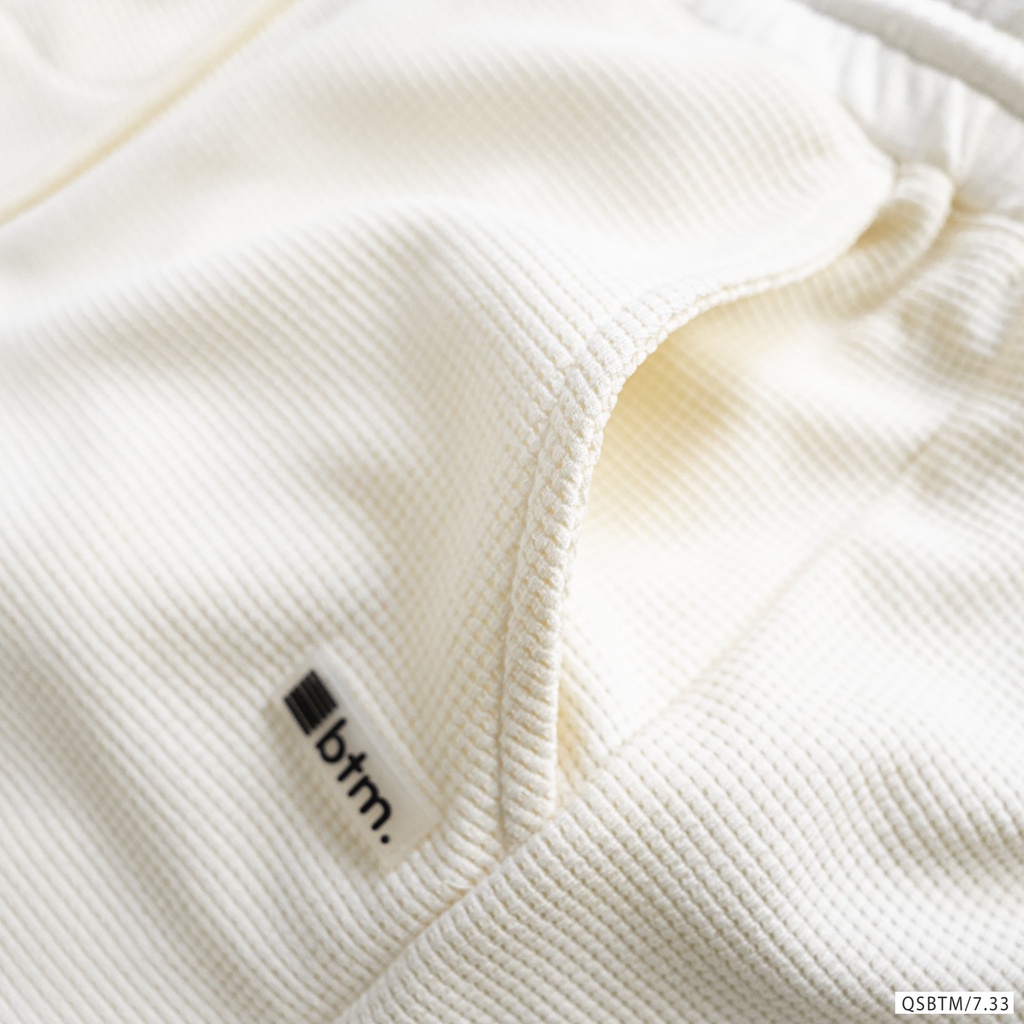 Quần short lửng thời trang essentials chất vải thun pique dòng cao cấp, lên form cực đẹp 9486