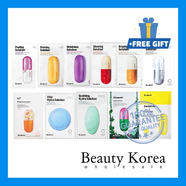 Set 5 mặt nạ Dr.jart chăm sóc da mặt 11 loại tùy chọn