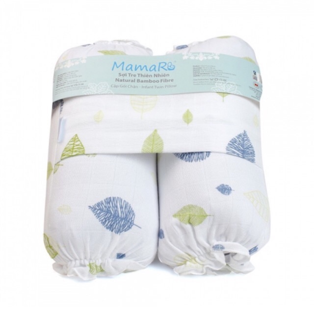 Gối chặn sợi tre MamaRu (có ảnh thật)