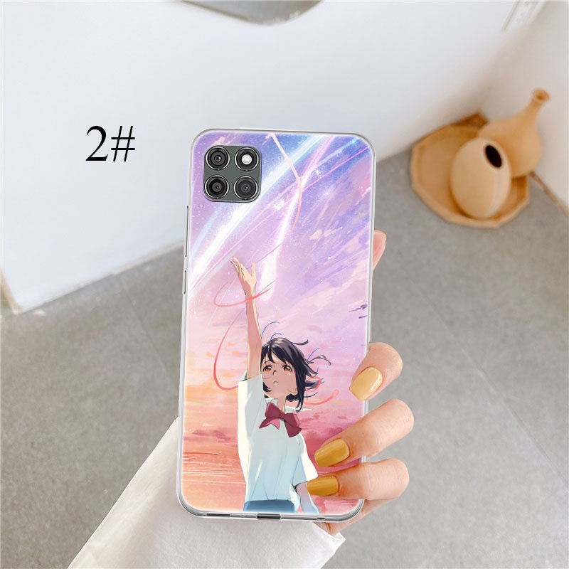 Ốp Điện Thoại Hình Anime Your Name BN14 Cho Tecno Pova 2 Spark 5 6 Go 7 7P Pova 2 LD7 KE7 KE5 AIR KD7 Pro