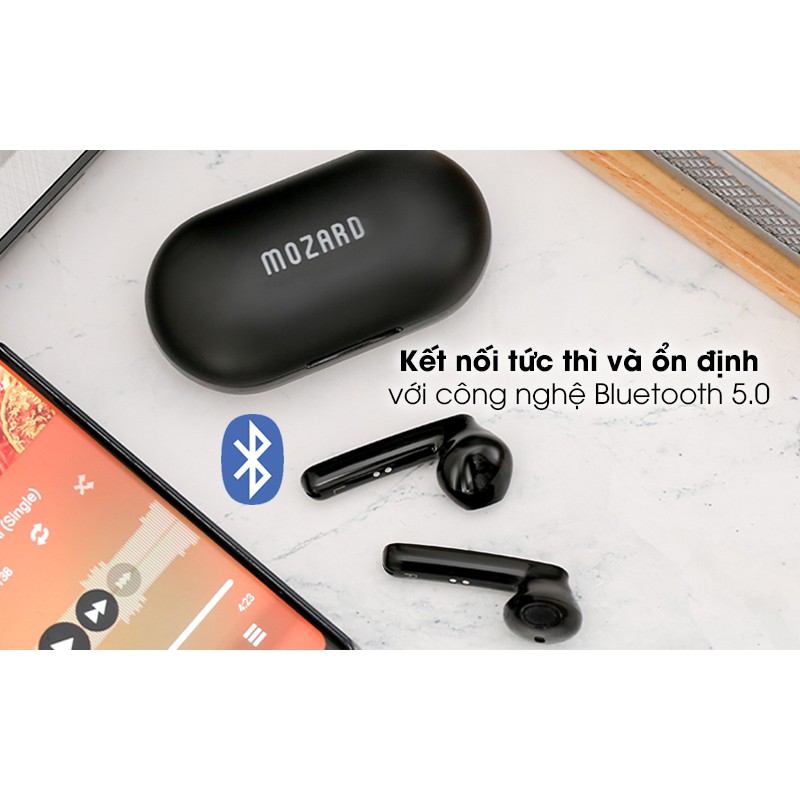 Tai nghe Bluetooth True Wireless Mozard DT920 Đen