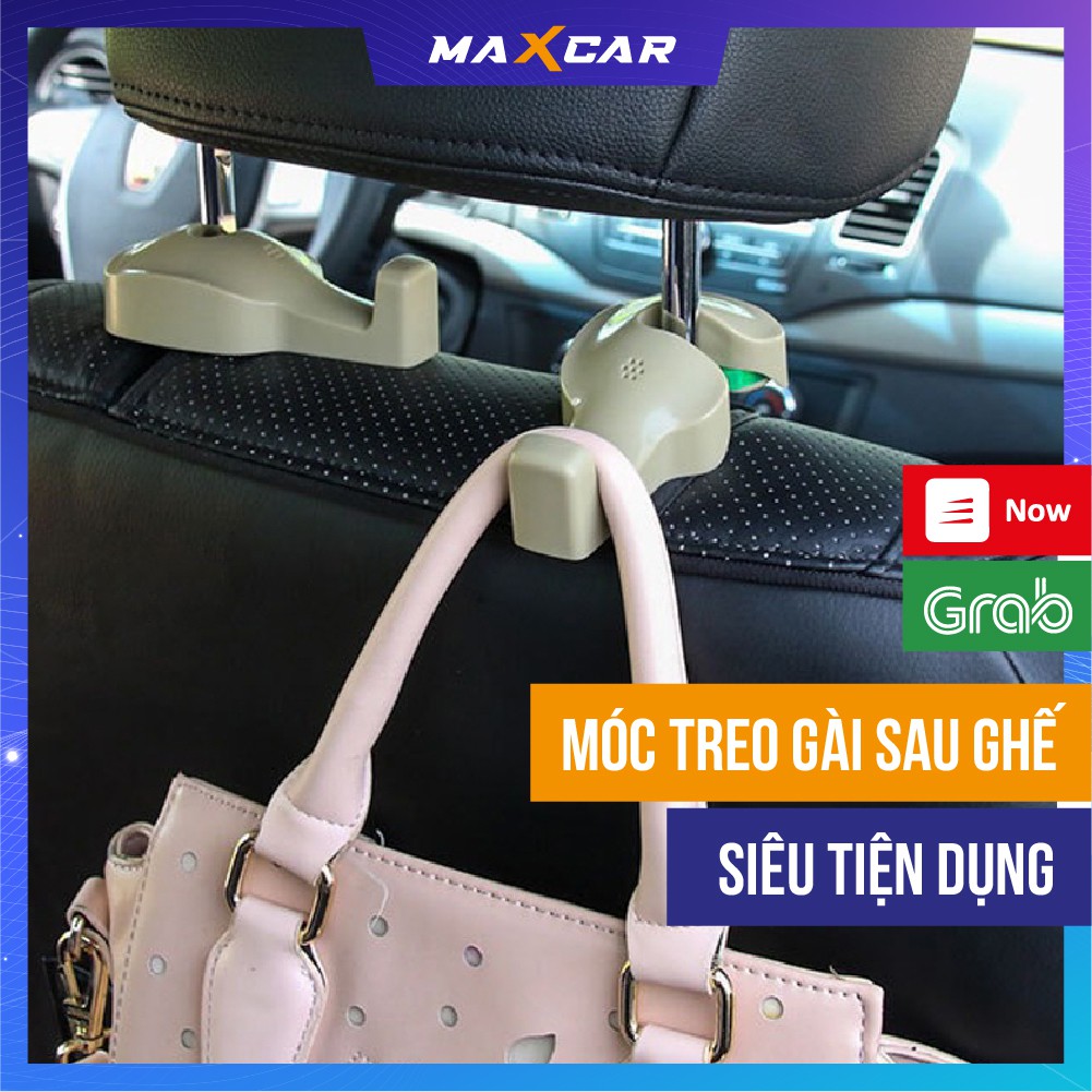 Bộ 2 Móc Treo Đồ Sau Ghế Ô Tô Cao Cấp Có Khóa Tiện Lợi - Tiết Kiệm Không Gian