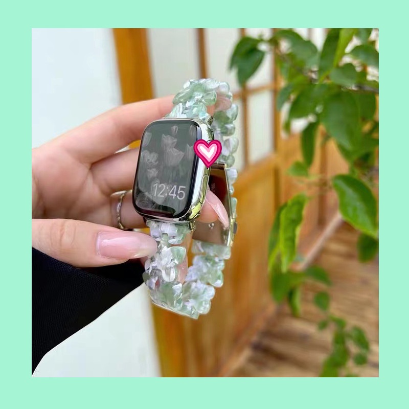 Dây Đeo Đồng Hồ Bằng Resin Trong Suốt Cho AW band 7 Series ultra 8 7 6 5 4 3 2 1 S7 S6 49 41mm 45mm 44mm 40mm 42mm 38mm 45mm