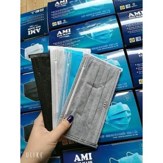 Combo 50c khẩu trang y tế 4 lớp Ami (hộp 50 cái)