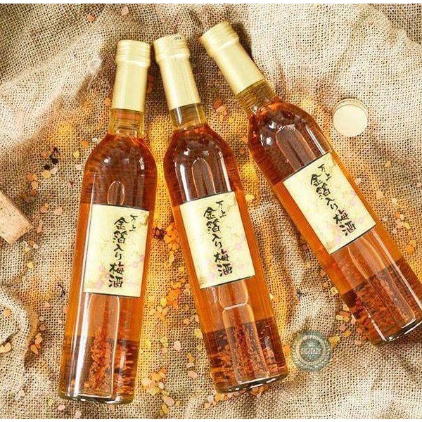 Nước mơ vảy vàng Kikkoman 500ml nội địa Nhật Bản