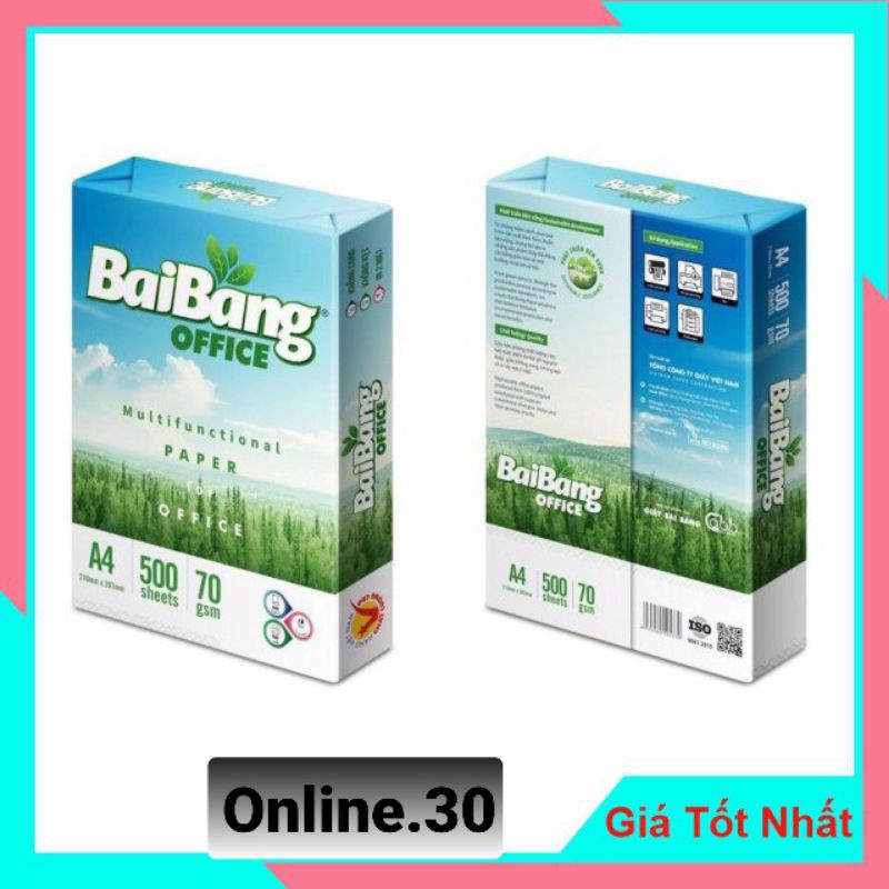 Giấy bãi bằng A4 DL70gsm (500 tờ )