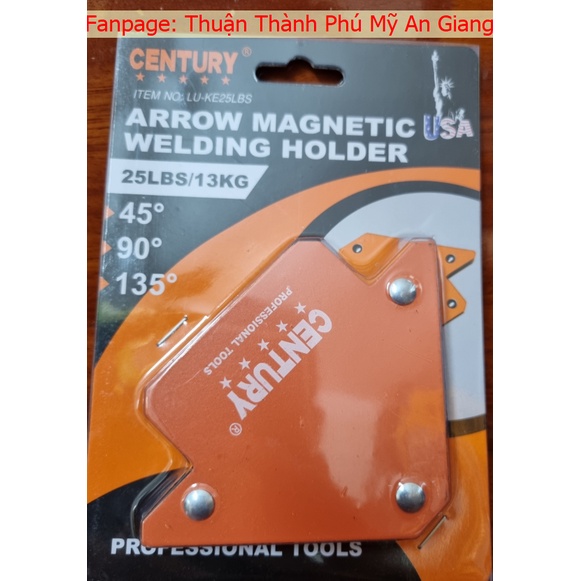 Ke góc nam châm CENTURY 13kg ( 25LBS )
