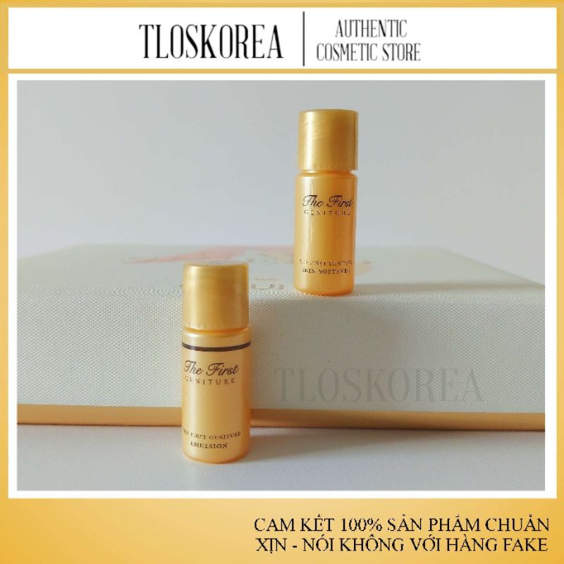 Cặp Nước Hoa Hồng + Sữa Dưỡng Tái Sinh Da Ohui The First
