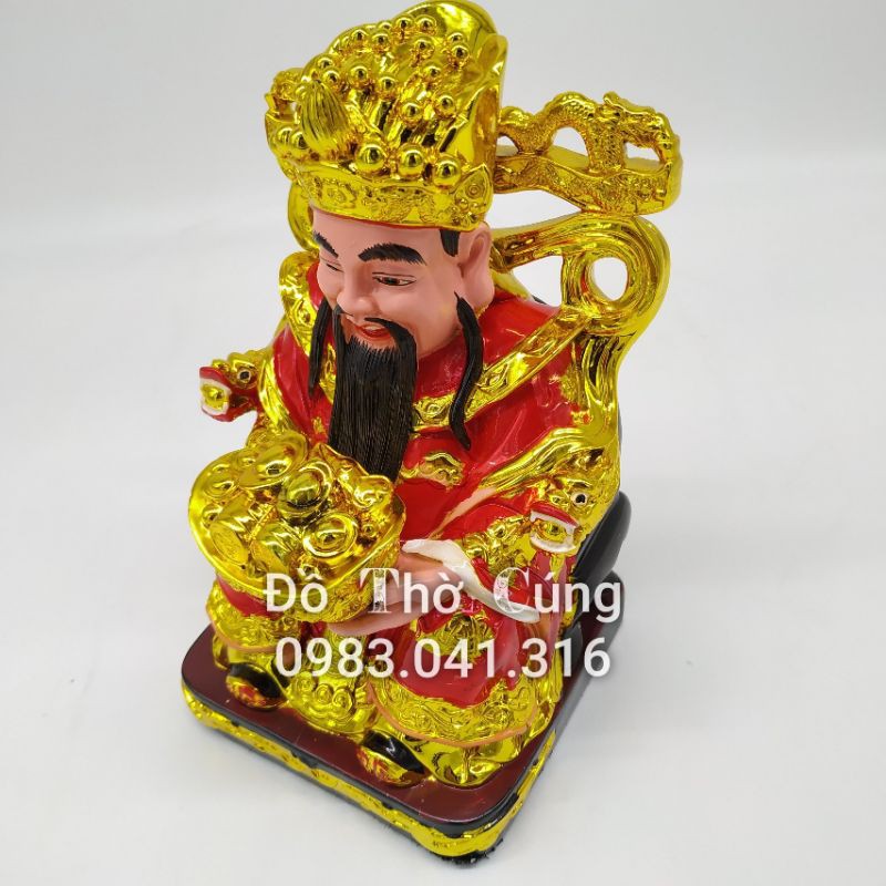 Quan phát lộc thần tiên bàn thờ thần tài.