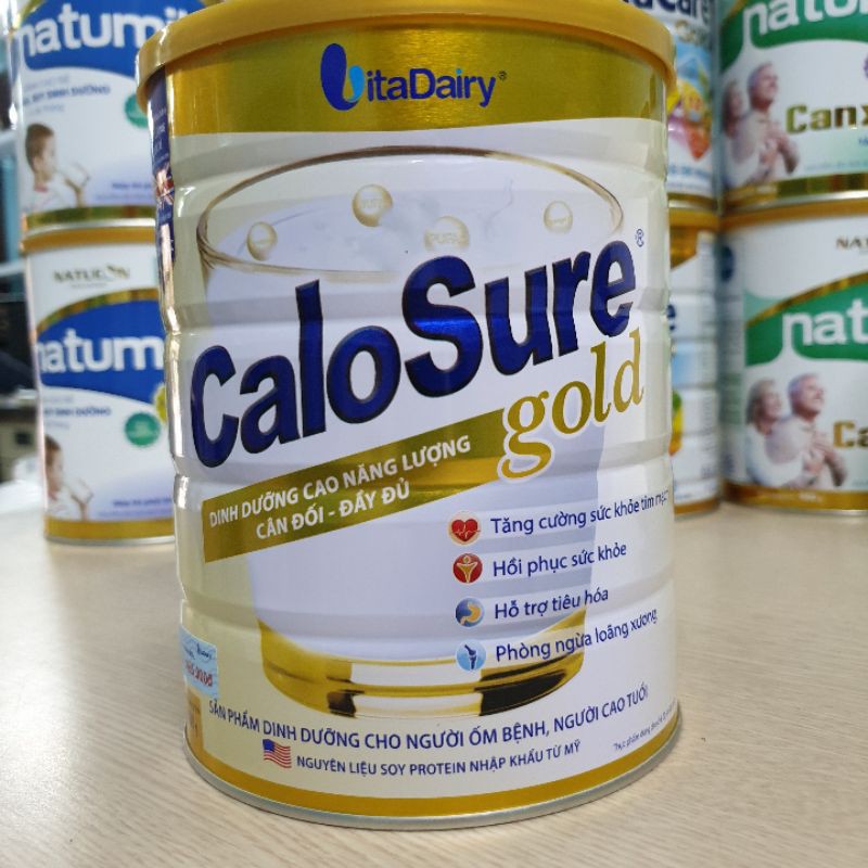 Sữa Calosure gold hộp 900g vitadairy Date 2023