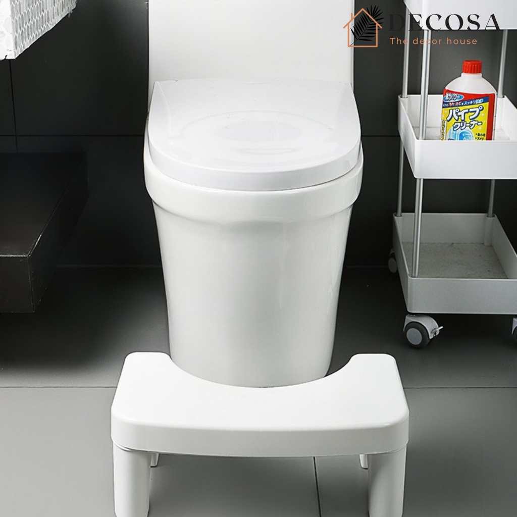 Ghế kê chân toilet ngăn ngừa các bệnh về tiêu hóa DECOSA