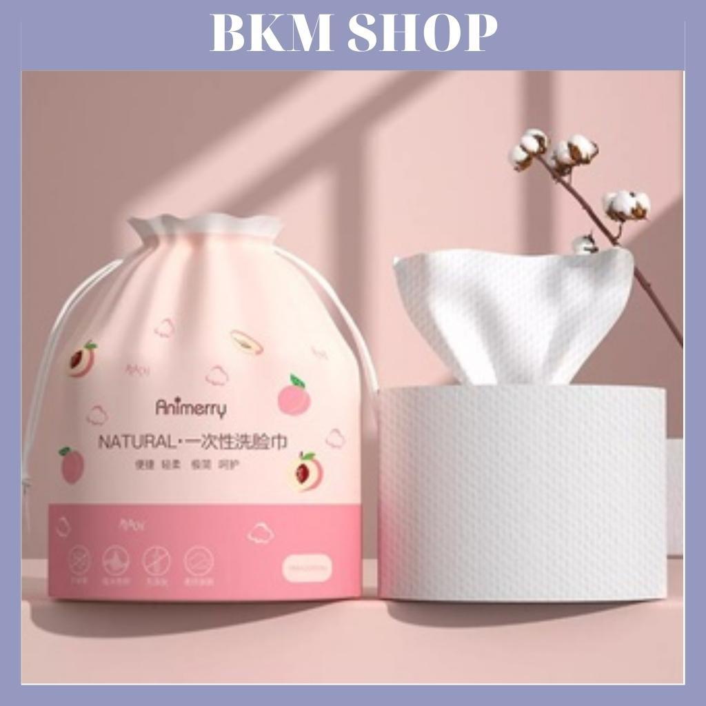 Bông tẩy trang cotton mềm mịn không gây kích ứng da ANIMERRY