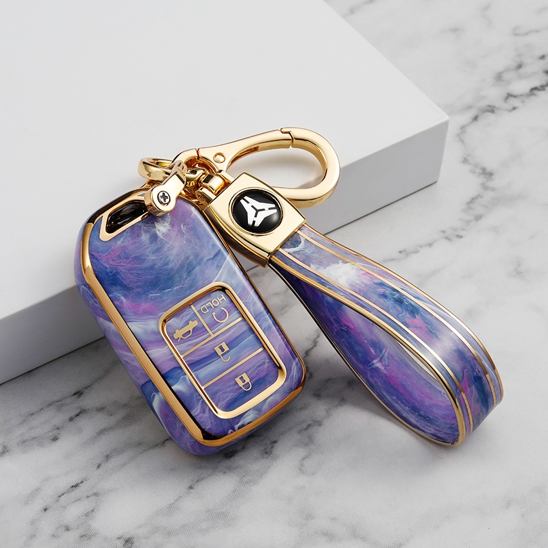 Vỏ Chìa Khóa Điều Khiển Từ Xa Thông Minh Cho Honda 2017 2018 2019CRV Pilot Accord Civic Jazz Jade Fit HR-V Freed