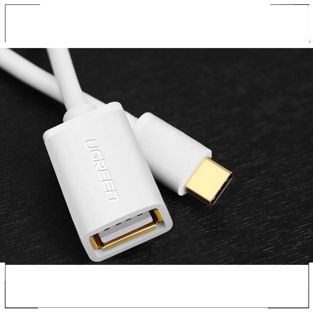 Cáp Type-C to USB 2.0 chính hãng Ugreen 30176 ( 2 màu) - macbookstore9