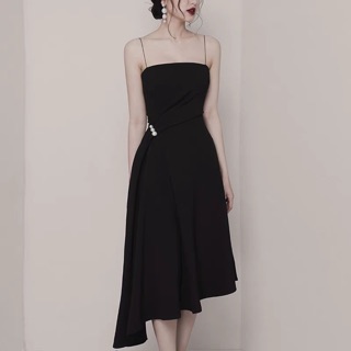 ĐẦM ĐEN 2 DÂY ĐI TIỆC