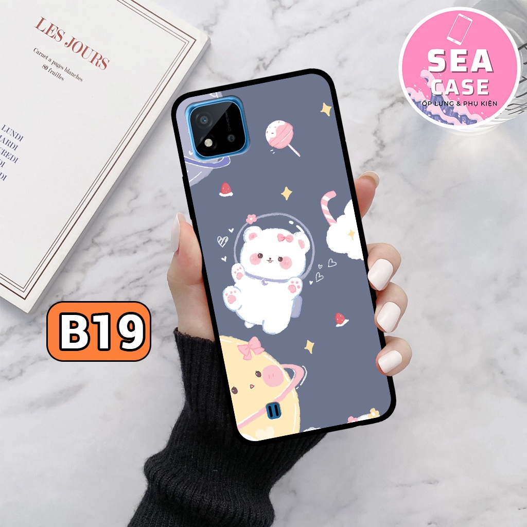 Ốp lưng Realme C11 2021 - C20 - C11 2020, Ốp điện thoại in hình gấu đáng yêu,dễ thương – lưng nhựa viền dẻo