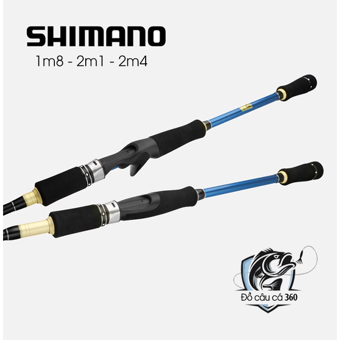 Cần Câu Lure Shimano 2 Ngọn M ML Cần Câu Cá Máy Đứng Và Máy Ngang