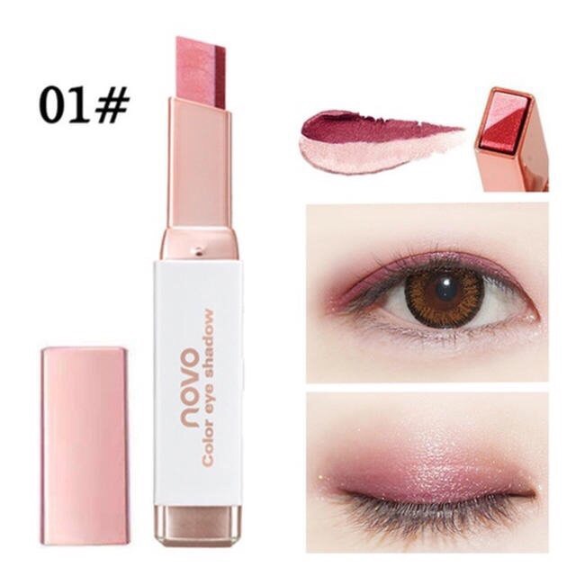 Bút phấn mắt Novo eyeshadow stick 2 màu