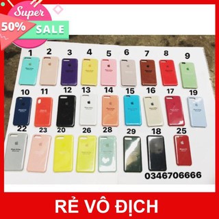 ( 41 màu) Ốp Iphone hot nhiều màu chống bẩn