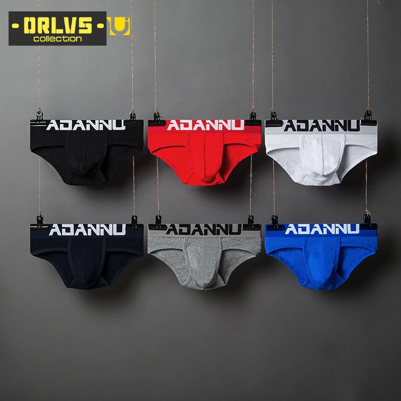 Quần Lót Cotton 6 Màu Thoáng Khí Cho Nam Ad127