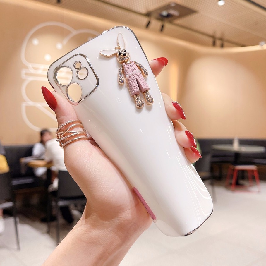 IPhone 14 Promax 13 1211 Pro X XS XR 7 8 Plus Luxury Plated Soft Case