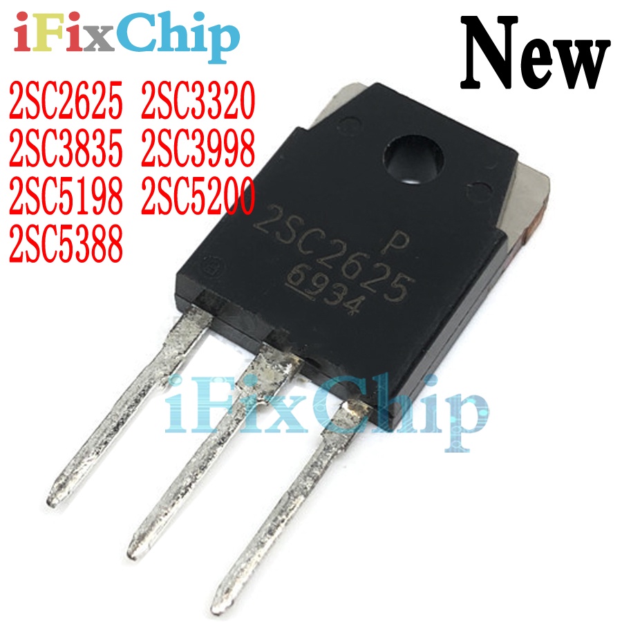 2 Cái 2SC2625 2SC3320 2SC3502 2SC3835 TO-3P 2SC3998 2SC5198 2SC5200 2SC5388 TO3P Mới