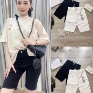 Quần ngố bò giấy 1 cúc, Rách Gối hàng đẹp, Skiny Siêu Hot Hit