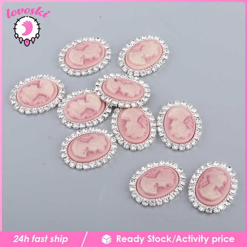 Set 10 NúT ĐíNh Kim Cương Giả NhiềU MàU SắC