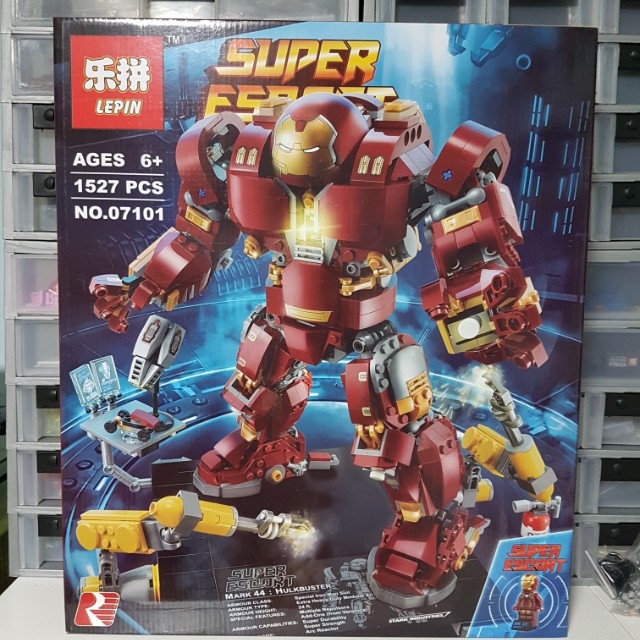 Lego Marvel Superheroes Hulkbuster USC phiên bản khổng lồ - Robot người sắt