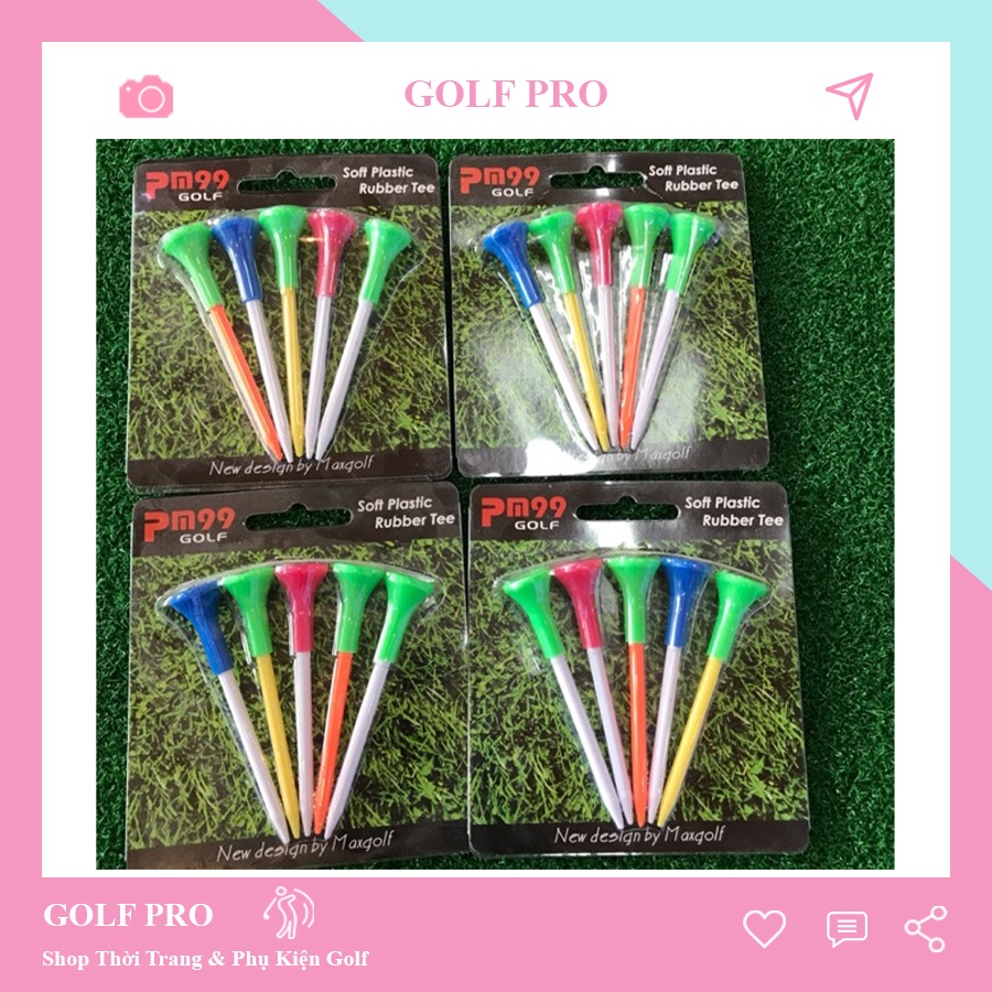 Tee golf nhựa để bóng chất liệu cao cấp PM 99