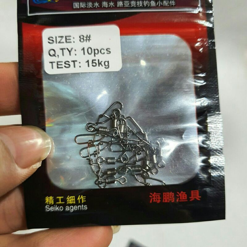 Khóa lure vỉ 10 cái