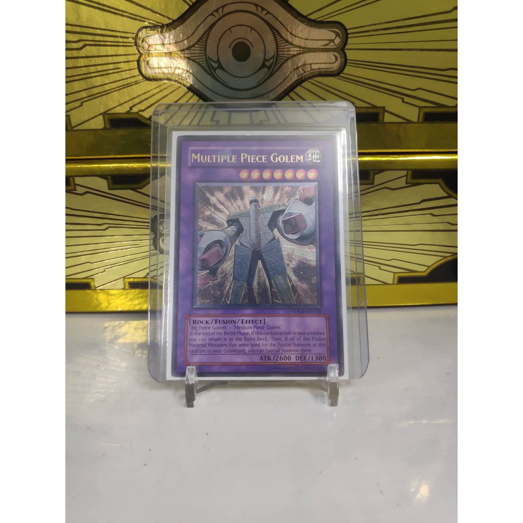 [ Dưa Hấu Yugioh ] Lá bài thẻ bài Multiple Piece Golem - Ultimate Rare Unlimited - Tặng bọc bài nhựa bảo quản