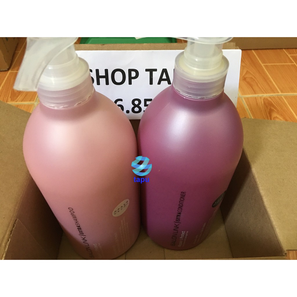 {Chính hãng - Có video} Dầu Gội Xả Salon Link Extra 1000ml Nhật Bản