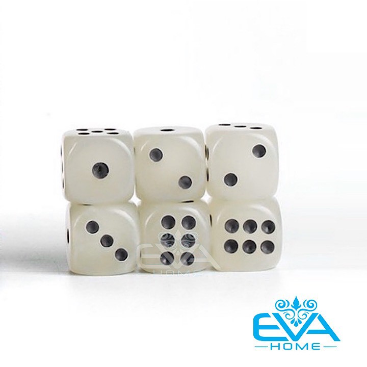 Bộ 5 Viên Xí Ngầu Dạ Quang Cho Beer Club 14 mm