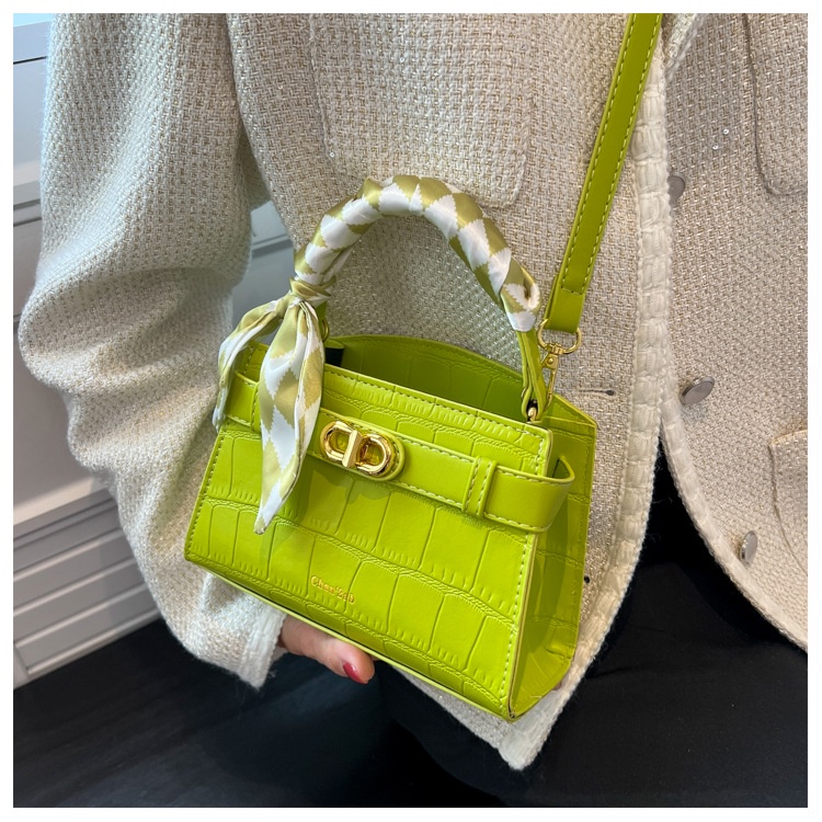 Túi xách JASMIN NOIR họa tiết da cá sấu thời trang cho nữ