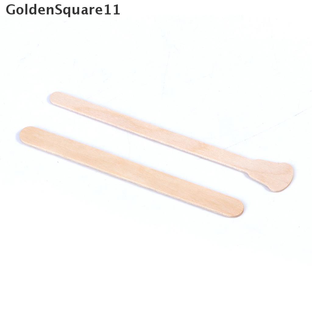 Set 100 Que Gỗ Tẩy Lông / Sáp Tẩy Lông Goldsquare11 Tiện Lợi