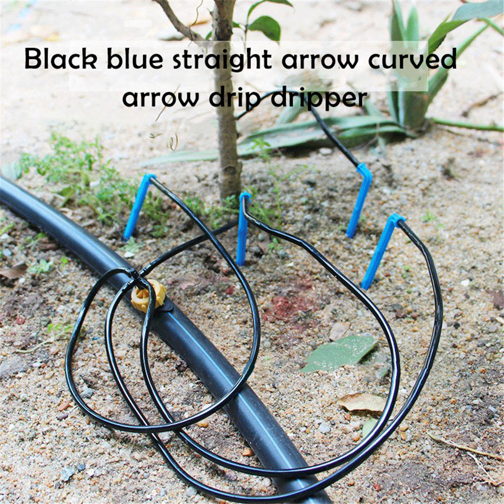 Bộ 10-100 ống cắm tưới nhỏ giọt tiết kiệm nước 3/5mm nhiều màu dùng để tưới cây sân vườn