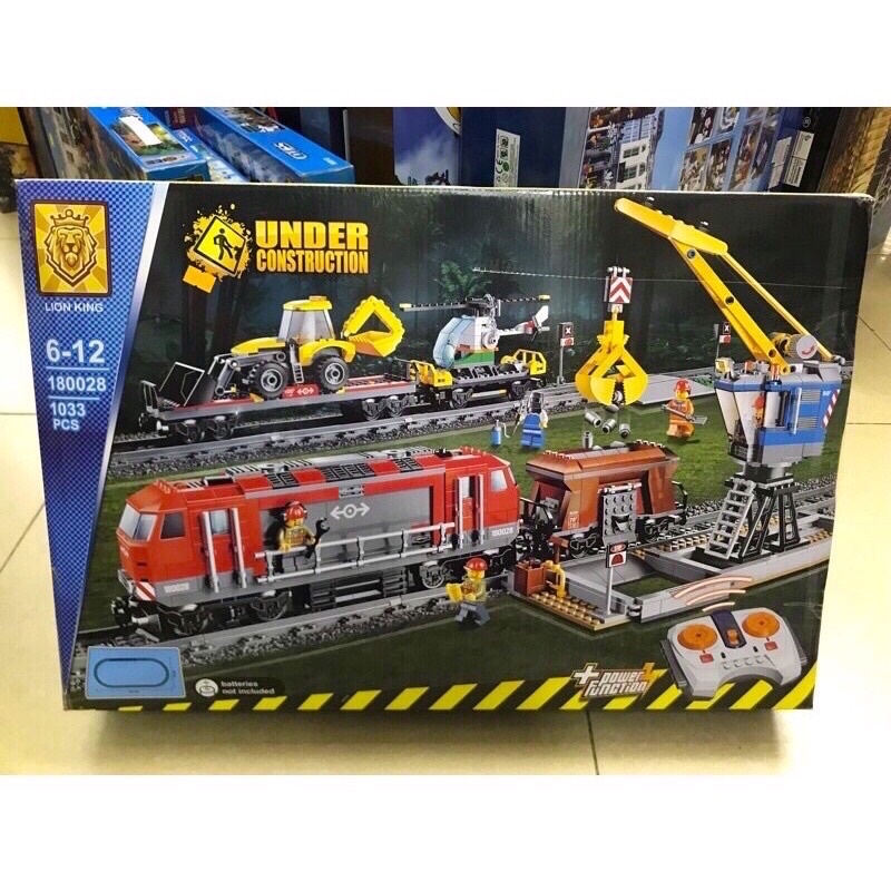 Xếp hình nonlego City - Queen 82009 ,Lion King 180028