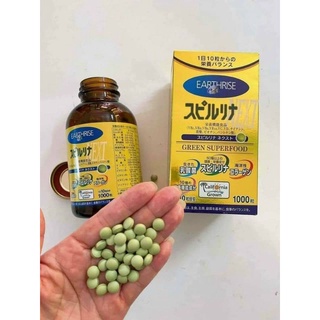 Viên uống hỗ trợ tăng cường sức khỏe, Tảo Vàng cao cấp Spirulina Next 1000 viên