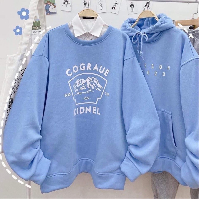 🔥 Áo Nỉ Sweater Đỉnh Núi COGRAUE Siêu hót