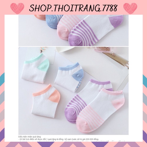 Set 5 đôi vớ,tất nữ hàng đẹp