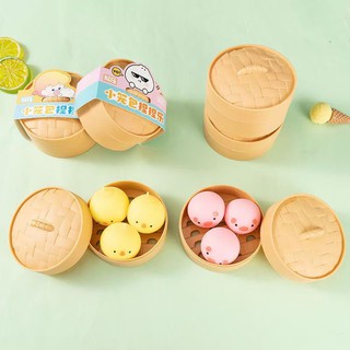 HỘP 3 BÁNH BAO KIM SA HÌNH HEO, GÀ