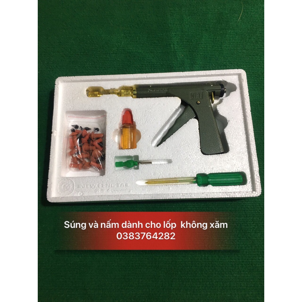 Súng Vá lốp Xe Không Săm - Súng Vá Nấm