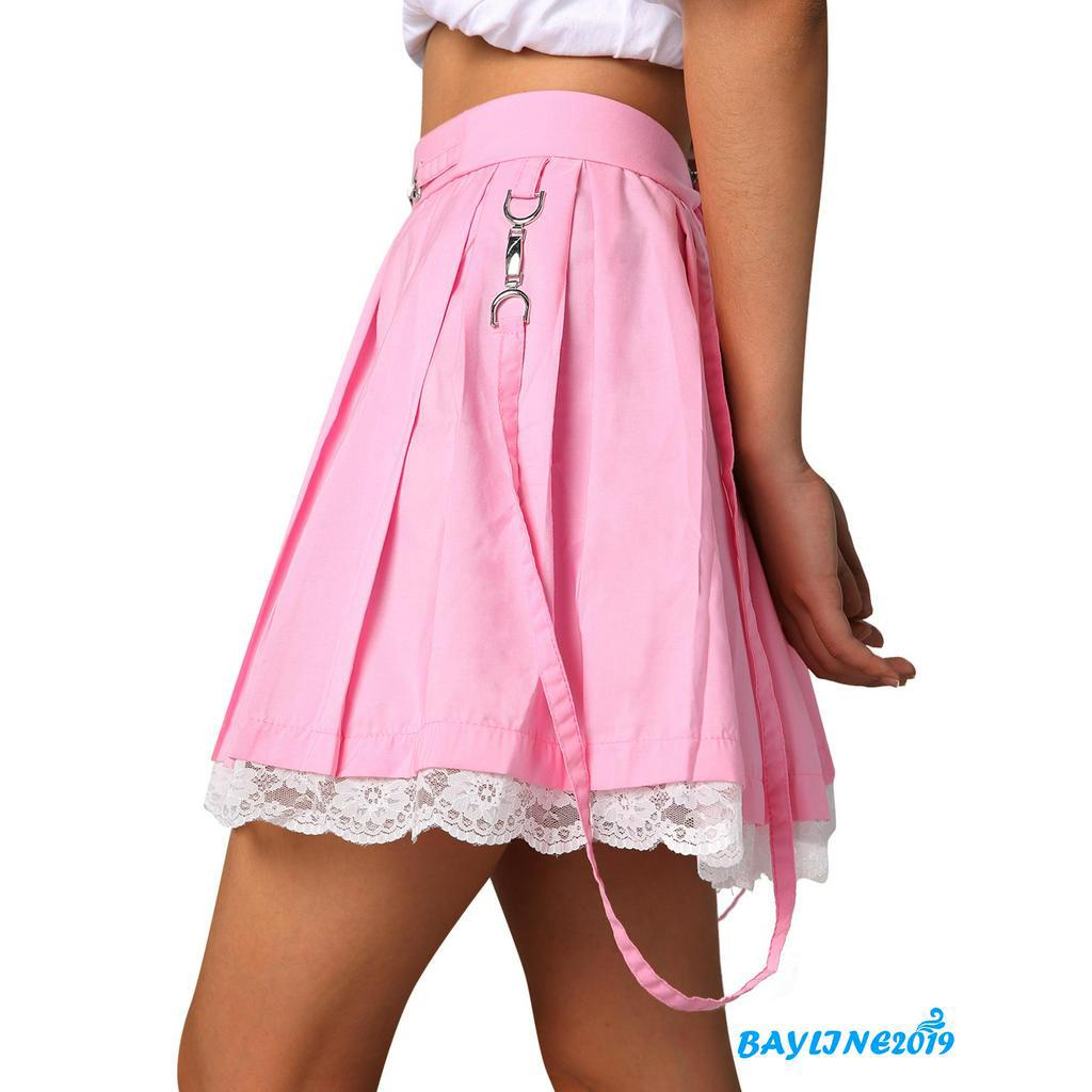 Chân Váy Dài Phối Ren Thời Trang Nữ Tính