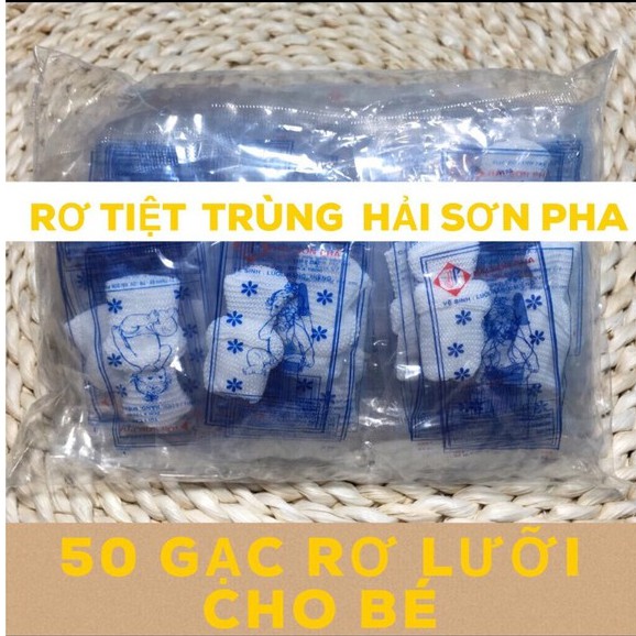 GÓI 50 GẠC RƠ LƯỠI HẢI SƠN PHA CHO BÉ