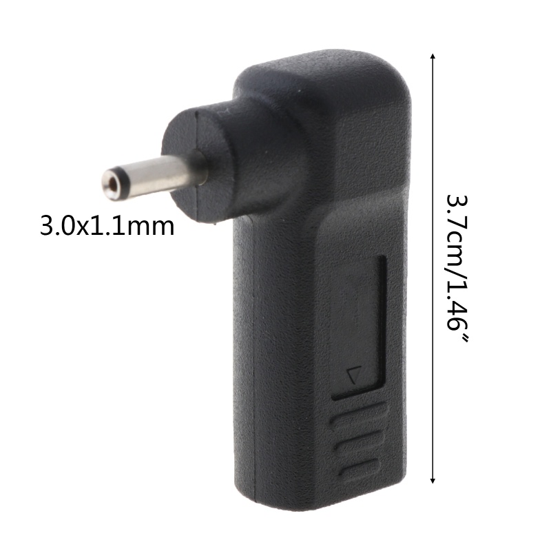 Đầu chuyển đổi cổng Type-C sang 3.0x1.1mm cho laptop
